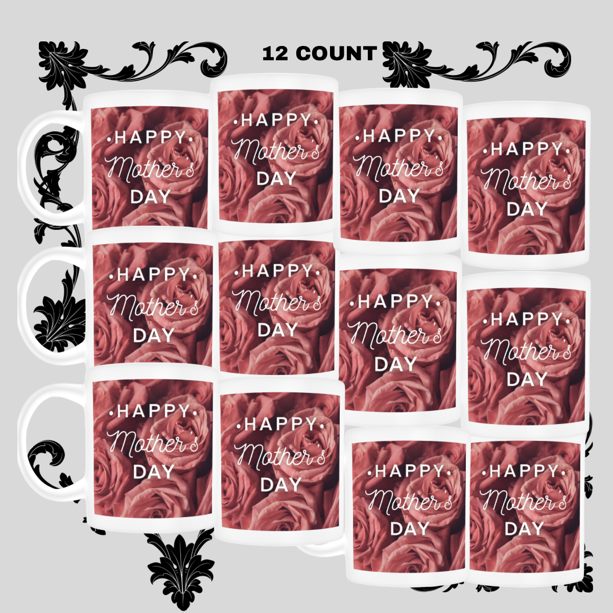 12 Count Happy Mother’s Day Mugs#7 
