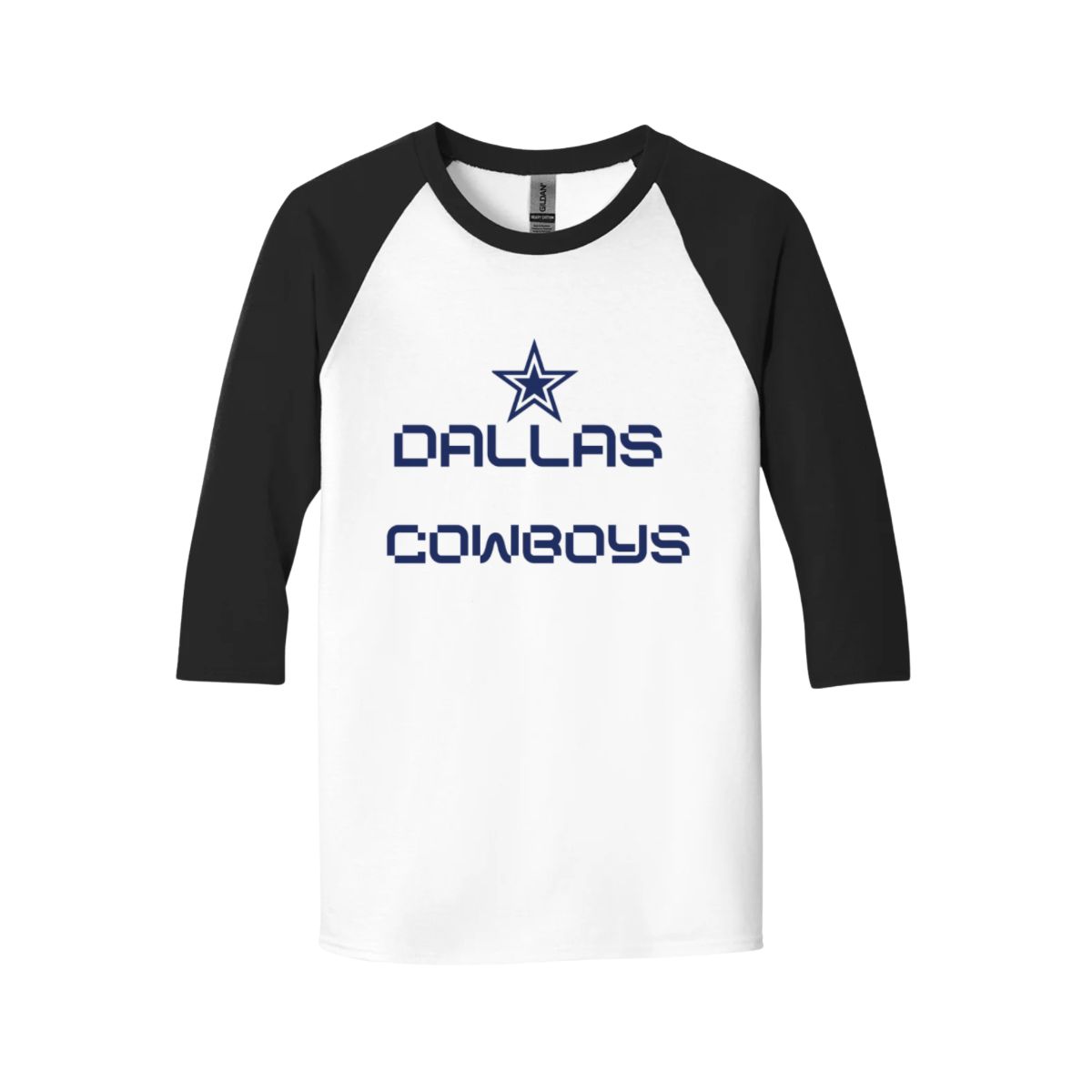 DALLAS COWBOYS (middle star) white/black color 