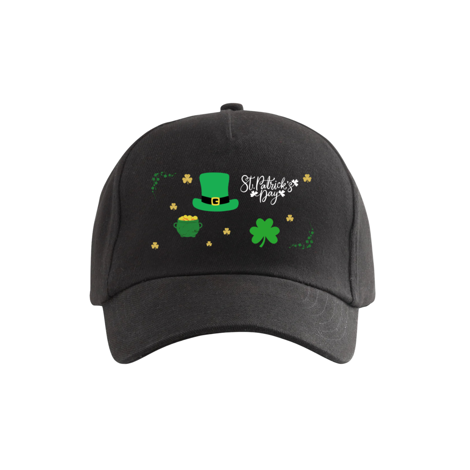 St. Patrick Day Baseball Cap (Black)