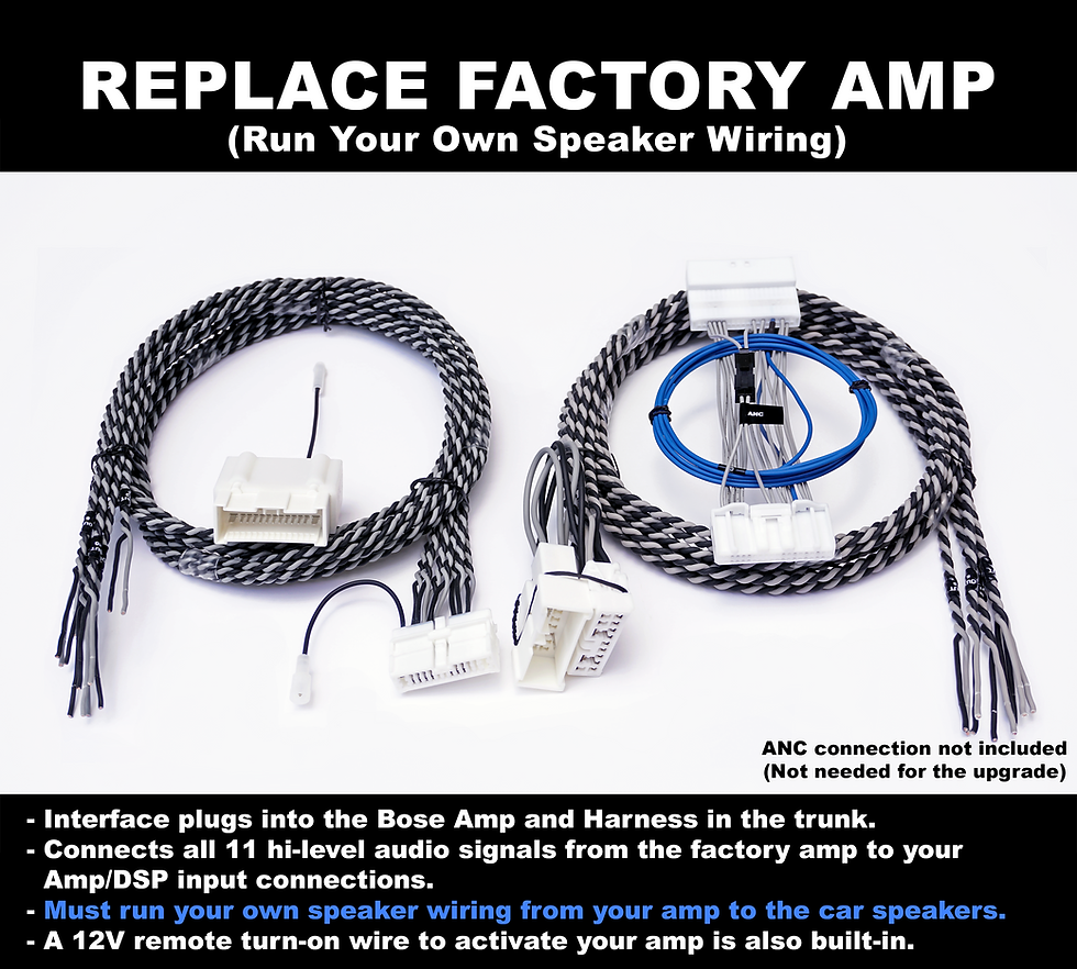Thumbnail: QX30 (2017-2019): Audio Interface Harness Adapters, PLATINUM SERIES