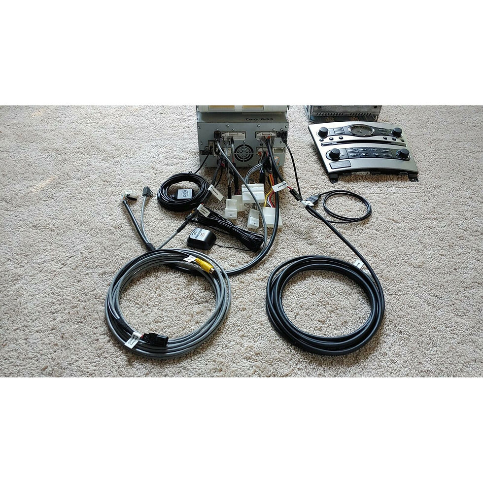 Thumbnail: G35 / G37 Navigation Conversion Assembly: Upgrade 2007-09 Cars to 2013 NAV