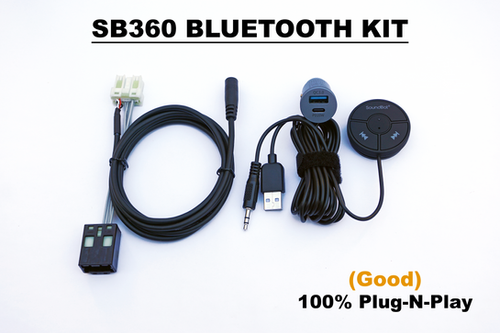 FX35 / FX37 / FX50 / QX70: AUX Input + Bluetooth Adapter Kits