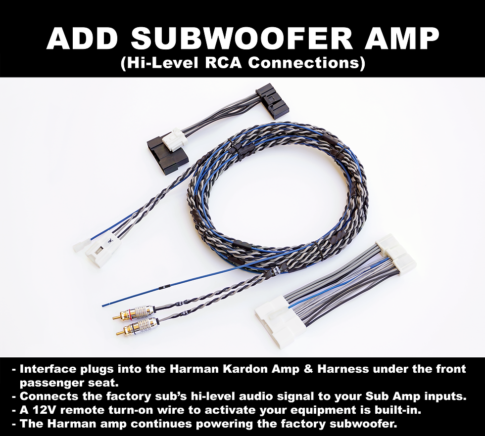 Thumbnail: KONA N (2022-2023): Audio Interface Harness Adapters, PLATINUM SERIES