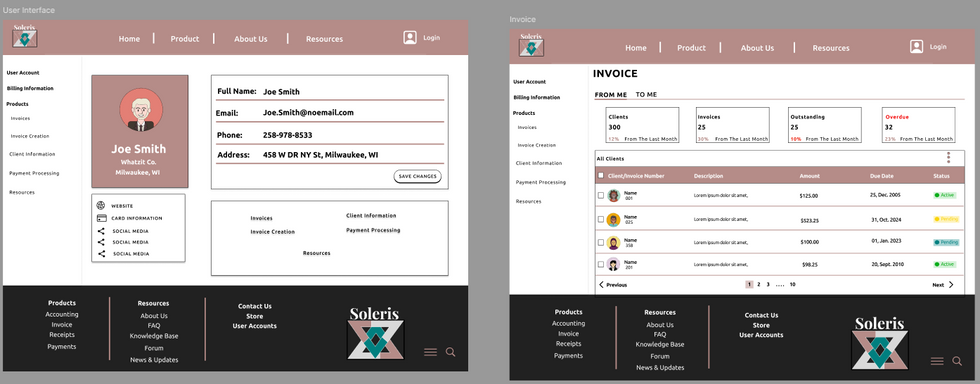 UX Case Study Invoice Website (8)