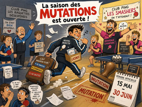 Breaking news : période des mutations ouverte !