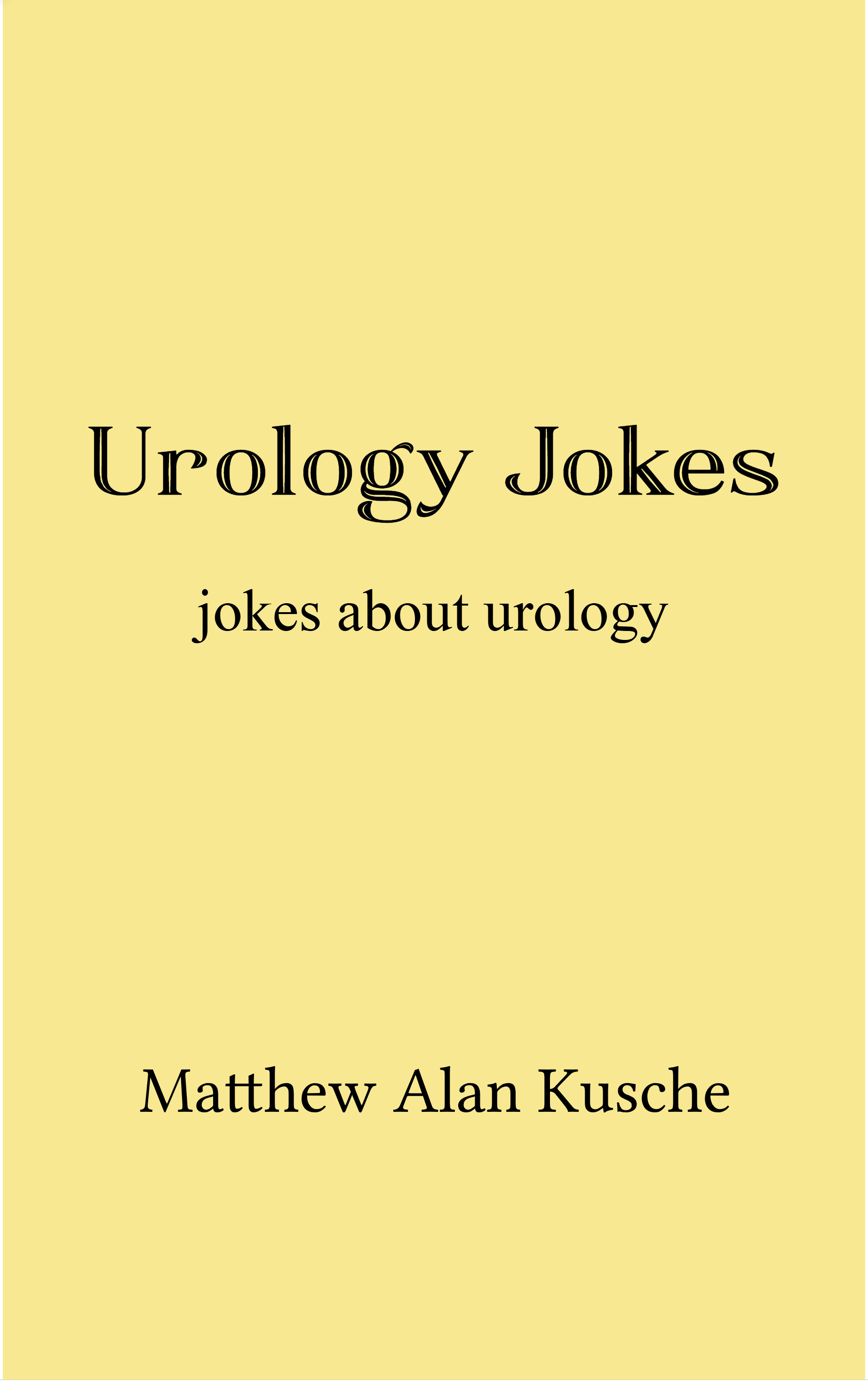 Urology Jokes