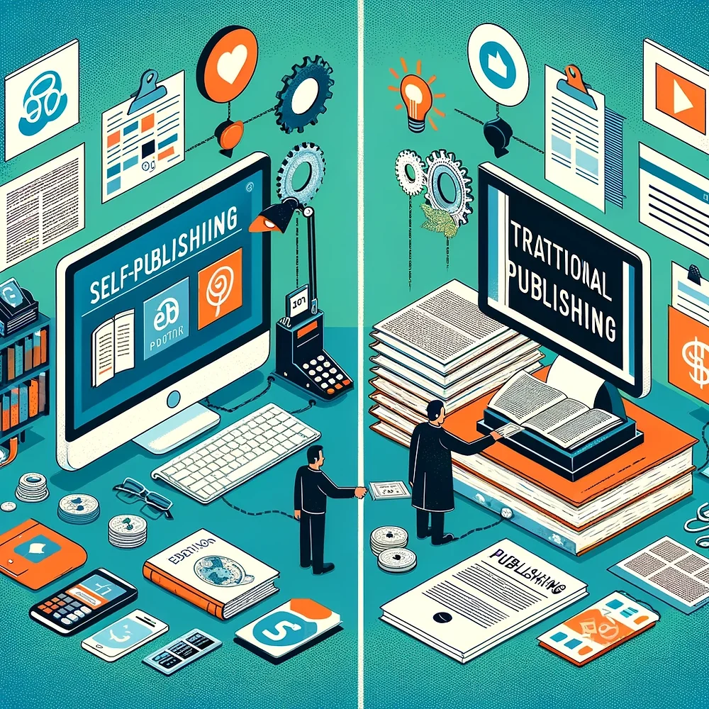 Self Publishing vs Traditional Publishing A Beginner's Guide to Making