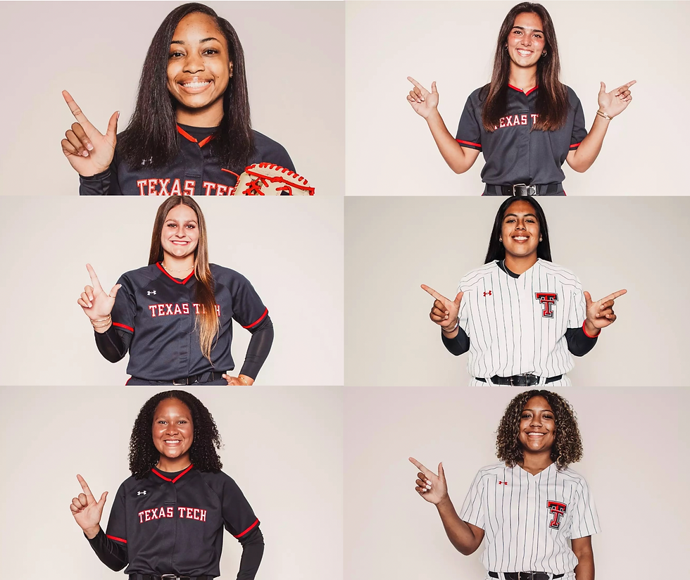 Texas Tech Softball transfers