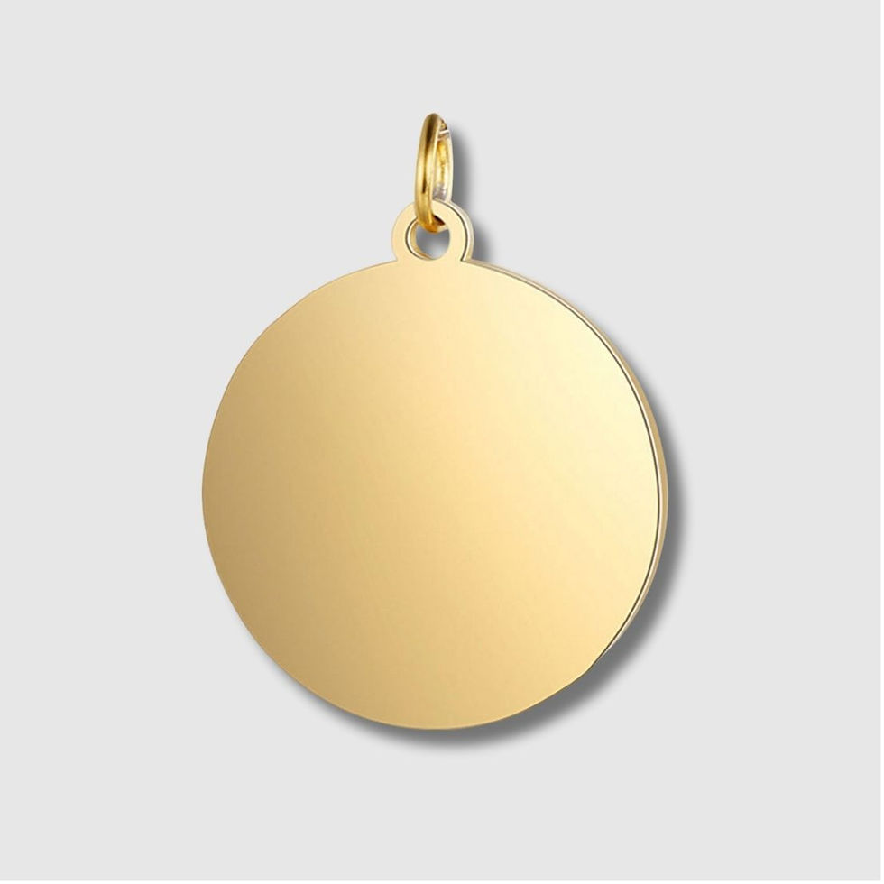 Thumbnail: Personalized Round Tag