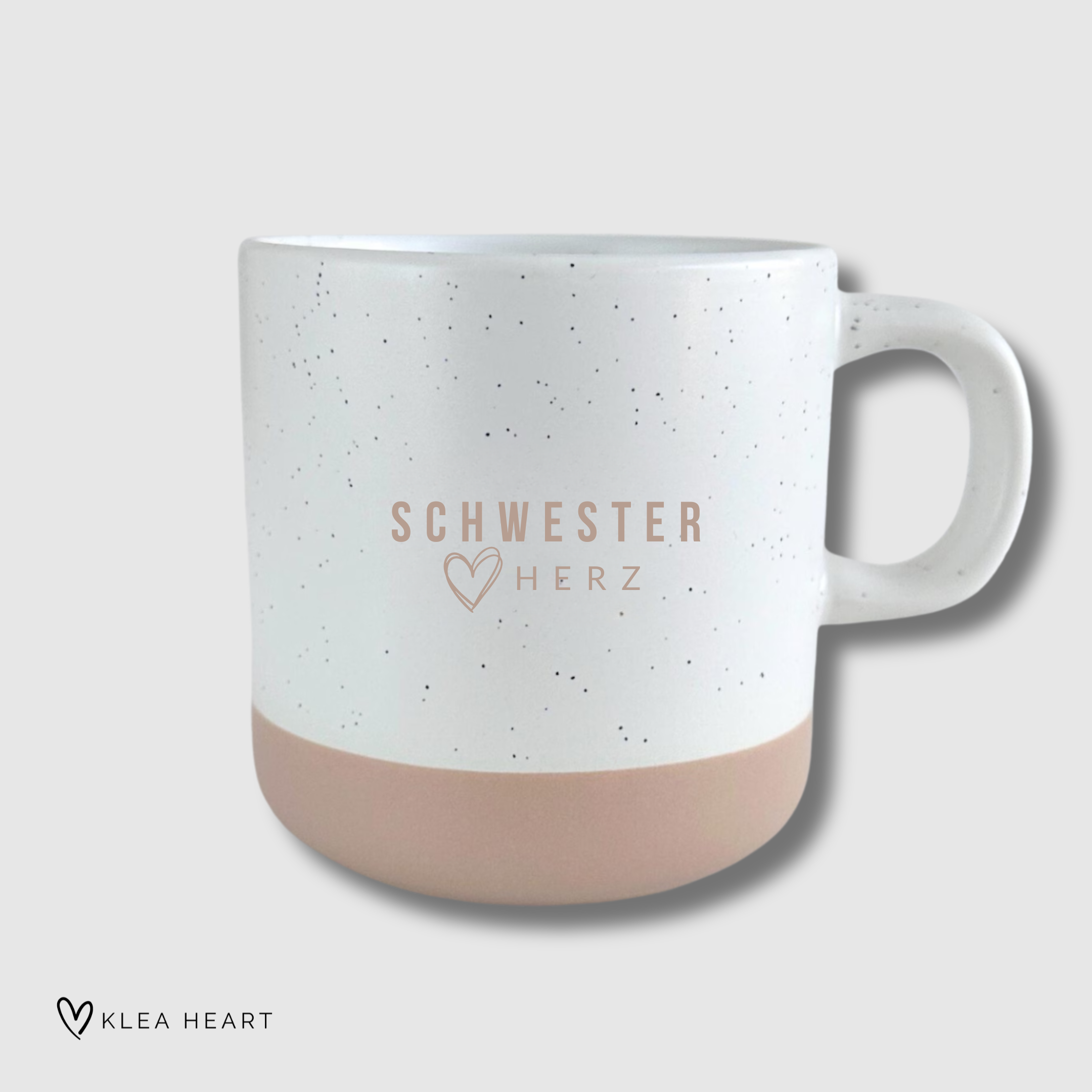 Keramik-Tasse "Schwester Herz"