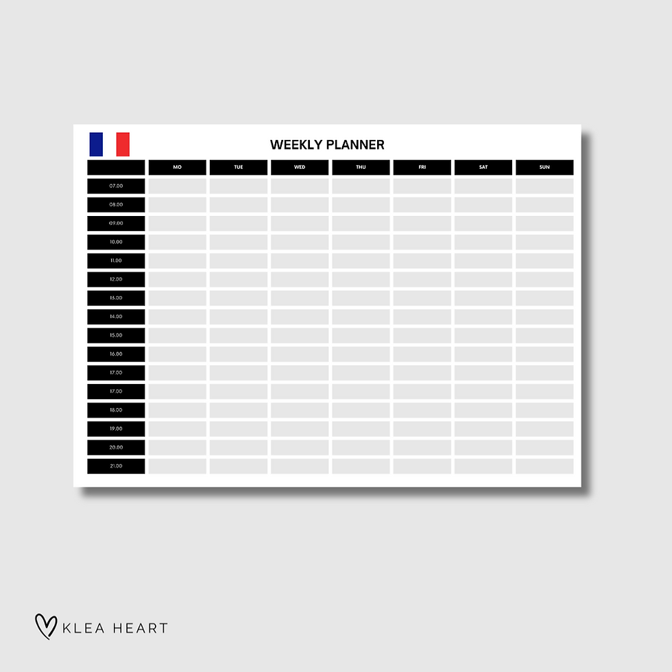 Miniaturbild: WHITEBOARD Size XS I 70 x 50cm