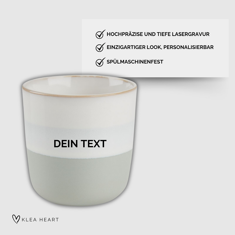 Thumbnail: Ceramic mug Color - Name & symbol freely selectable