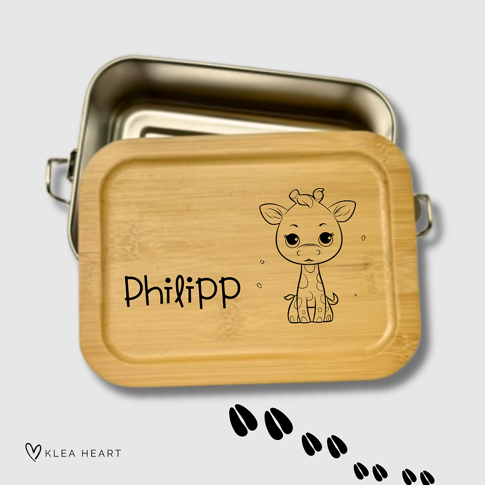 Miniaturbild: Personalisierte Lunchbox mit Wunsch-Motiv