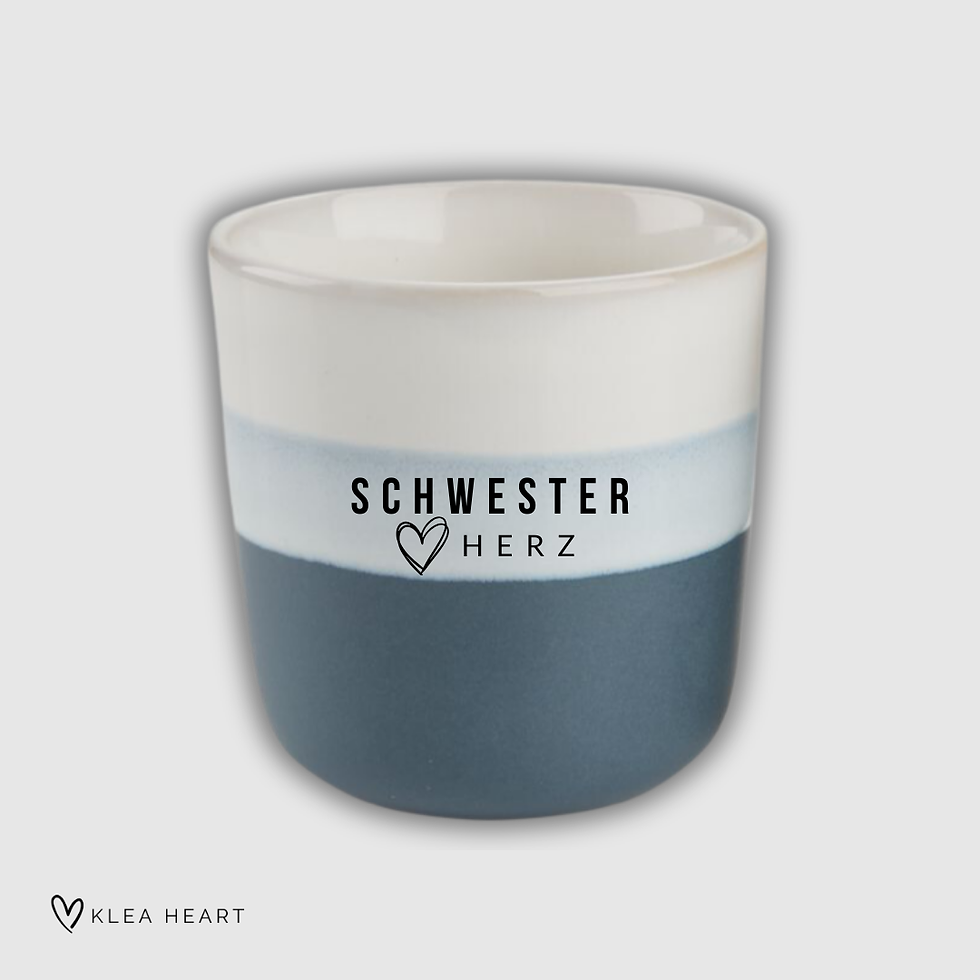 Ceramic mug "Sister" - Engraving - Color