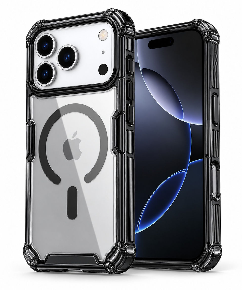 Miniatura: NILLKIN Armor Mag — Capa Magnética Reforçada para iPhone