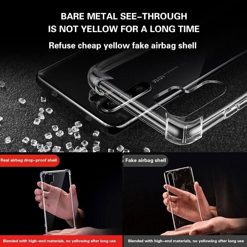 Thumbnail: Airbag Anti-shock Cover for Huawei Nova 6 SE 5 5T Honor P30 P40 P20 Lite P Smart