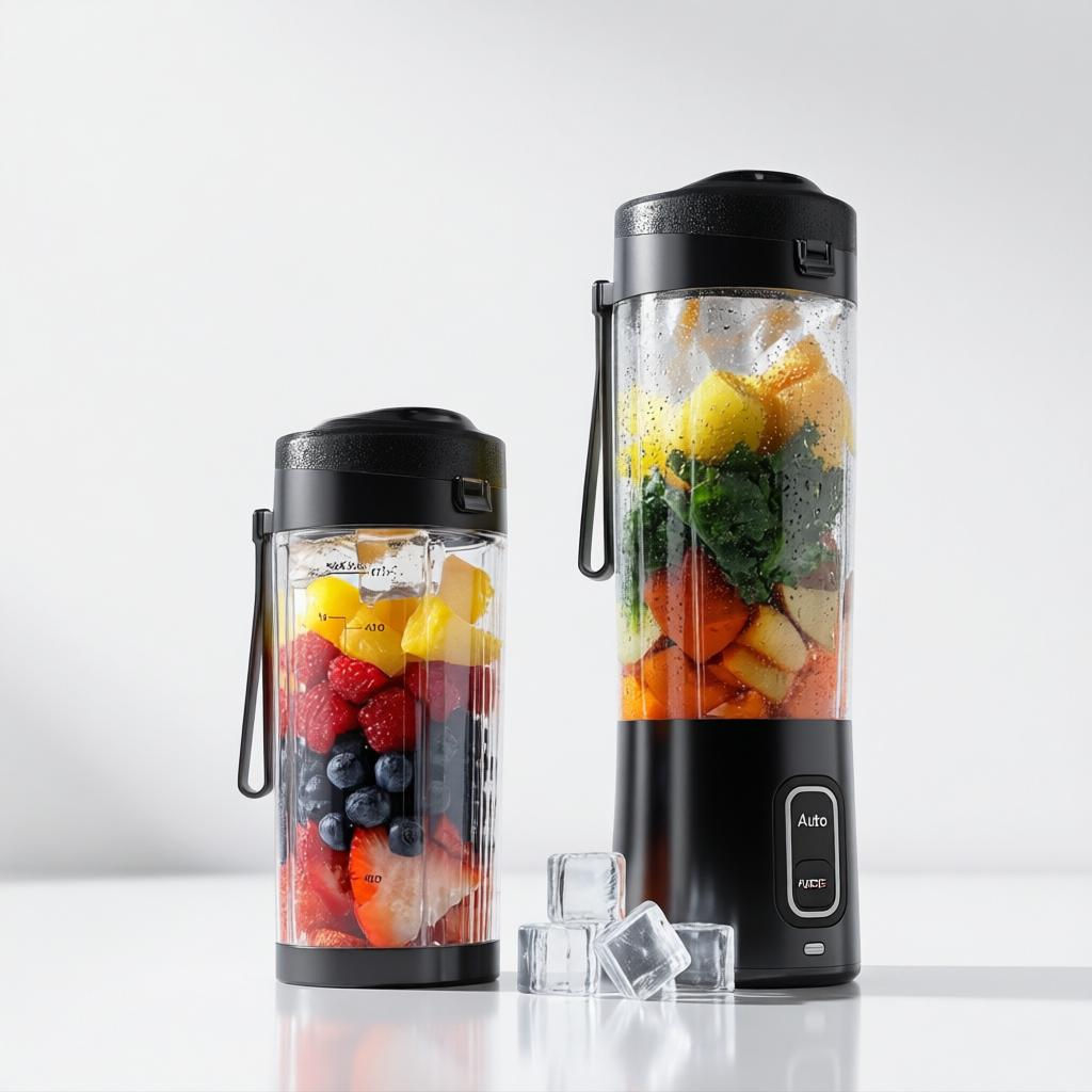 BlendGo Pro™ Portable Blender – USB Rechargeable Smoothie Maker 700ML