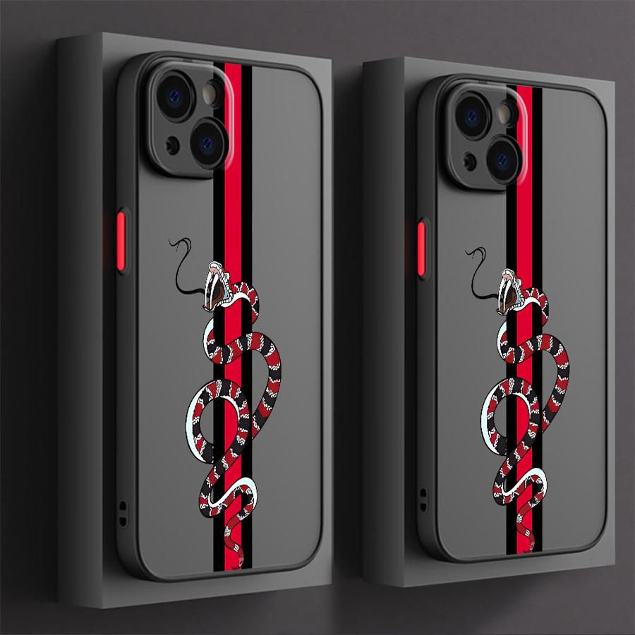 Miniatura: Snake Line Street — Capa Premium Antichoque para iPhone