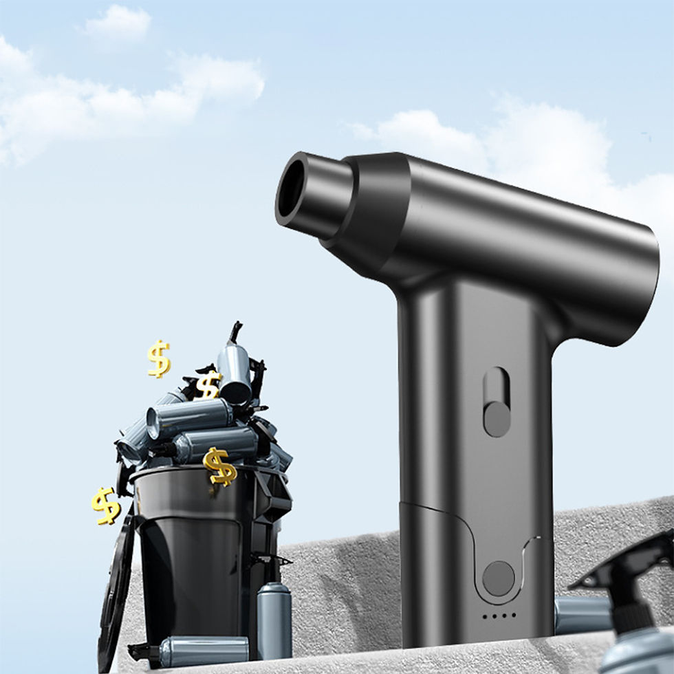 Thumbnail: 2 in 1 Air Blower Vacuum Cleaner 110000 RPM 4000mAh PC Dusters Rechargeable Cord