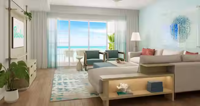 Treasure Beach Oceanview 2-Bedroom Family Butler Suite