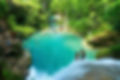 Visiting the Blue Hole Jamaica