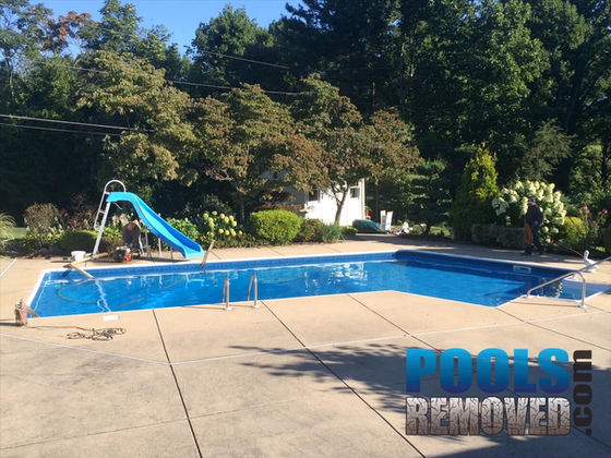 In Ground Pool Removal by Pools Removed