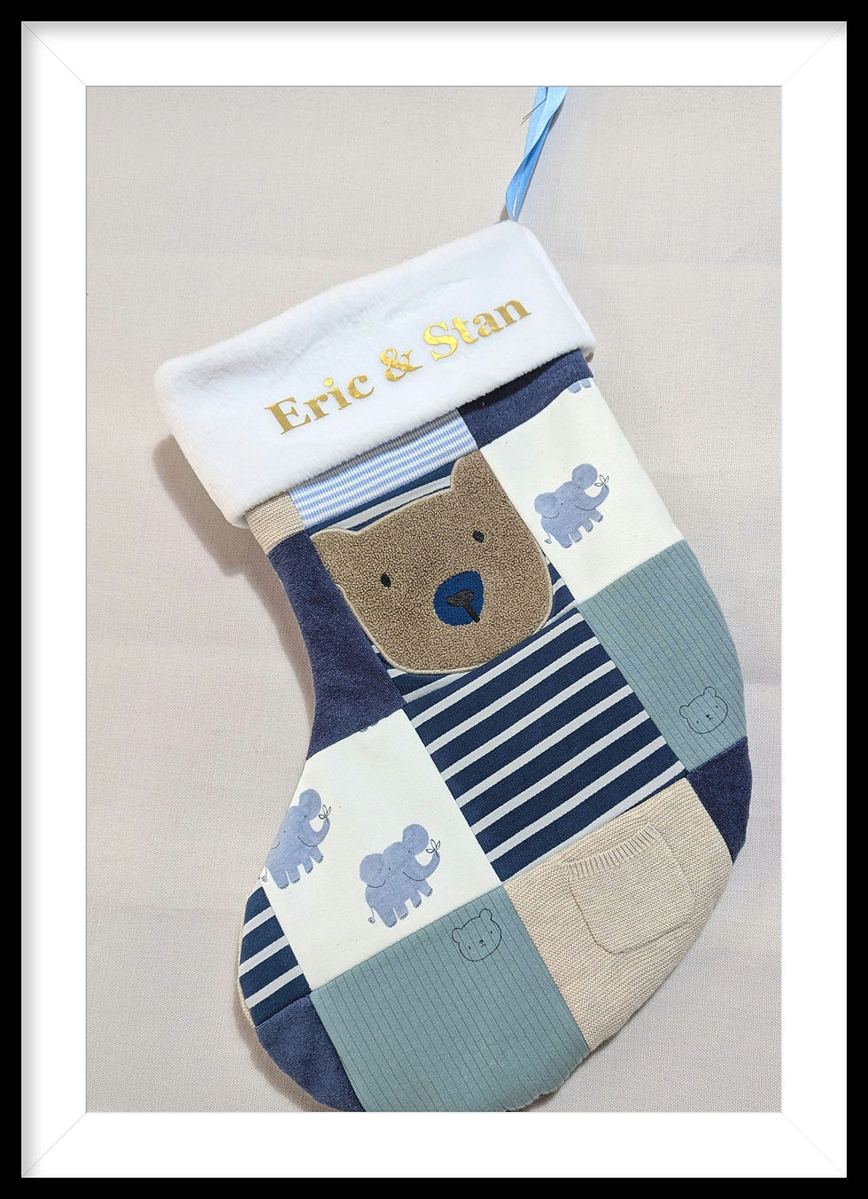 Keepsake Christmas stocking