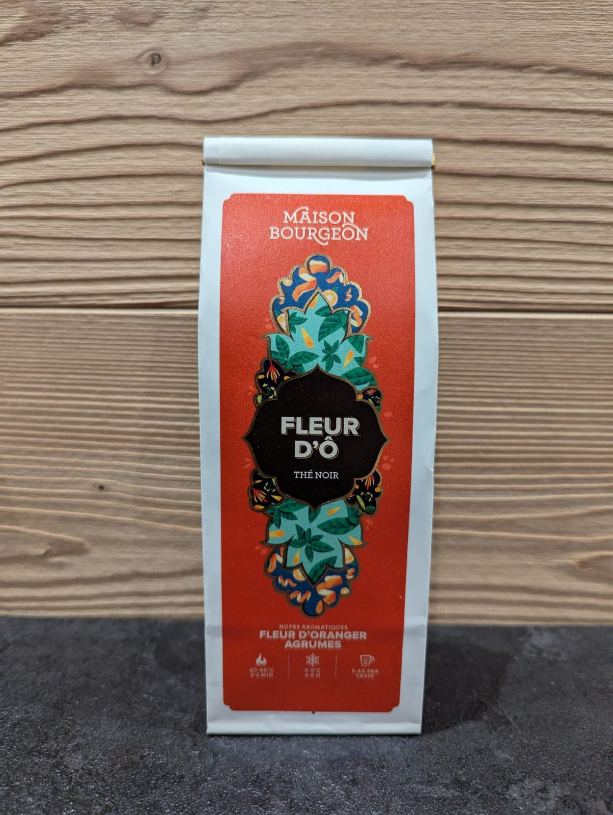 Thé Noir "Fleur d'O" - Maison Bourgeon