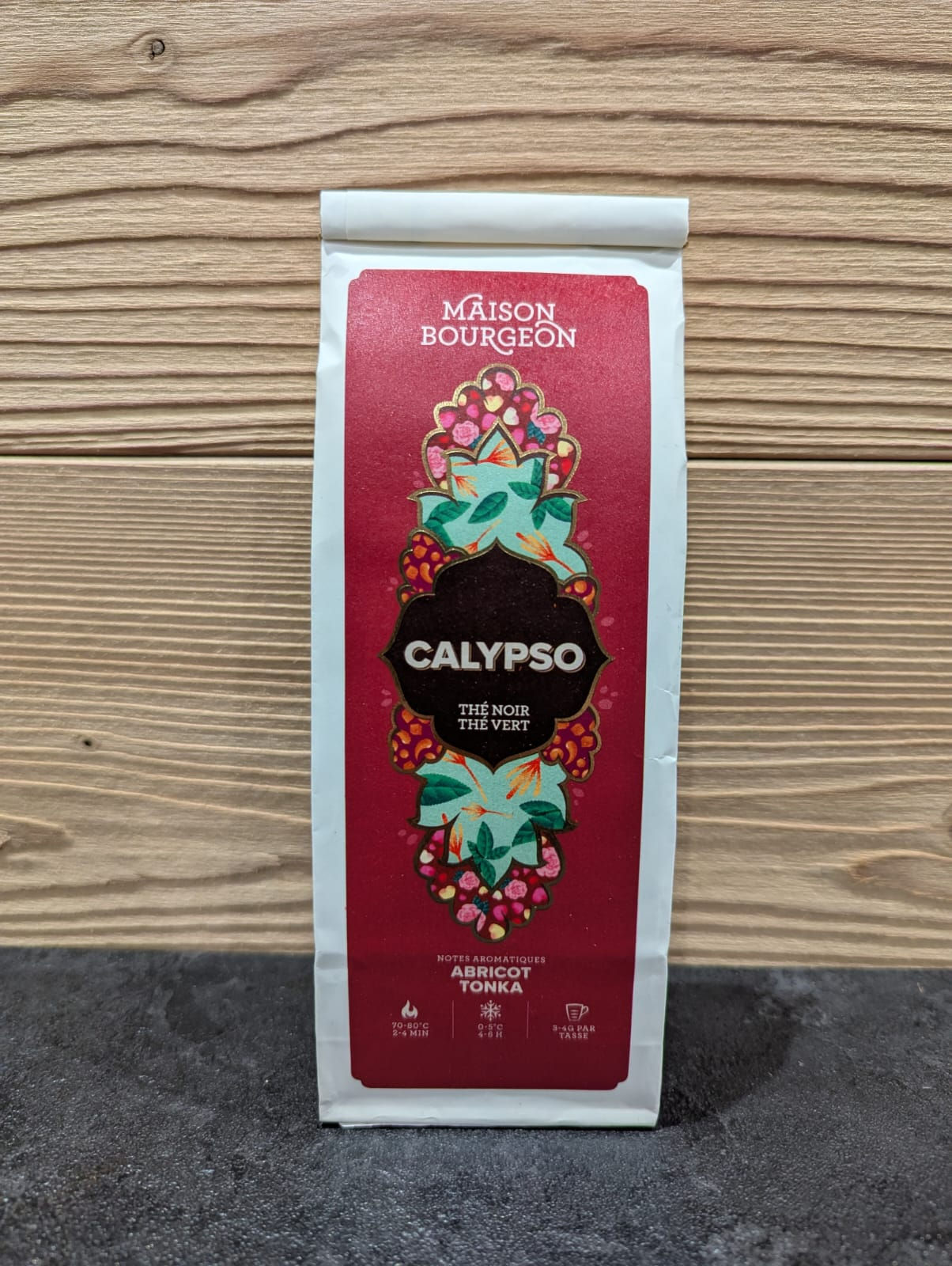 Thé Noir & Vert "Calypso" - Maison Bourgeon