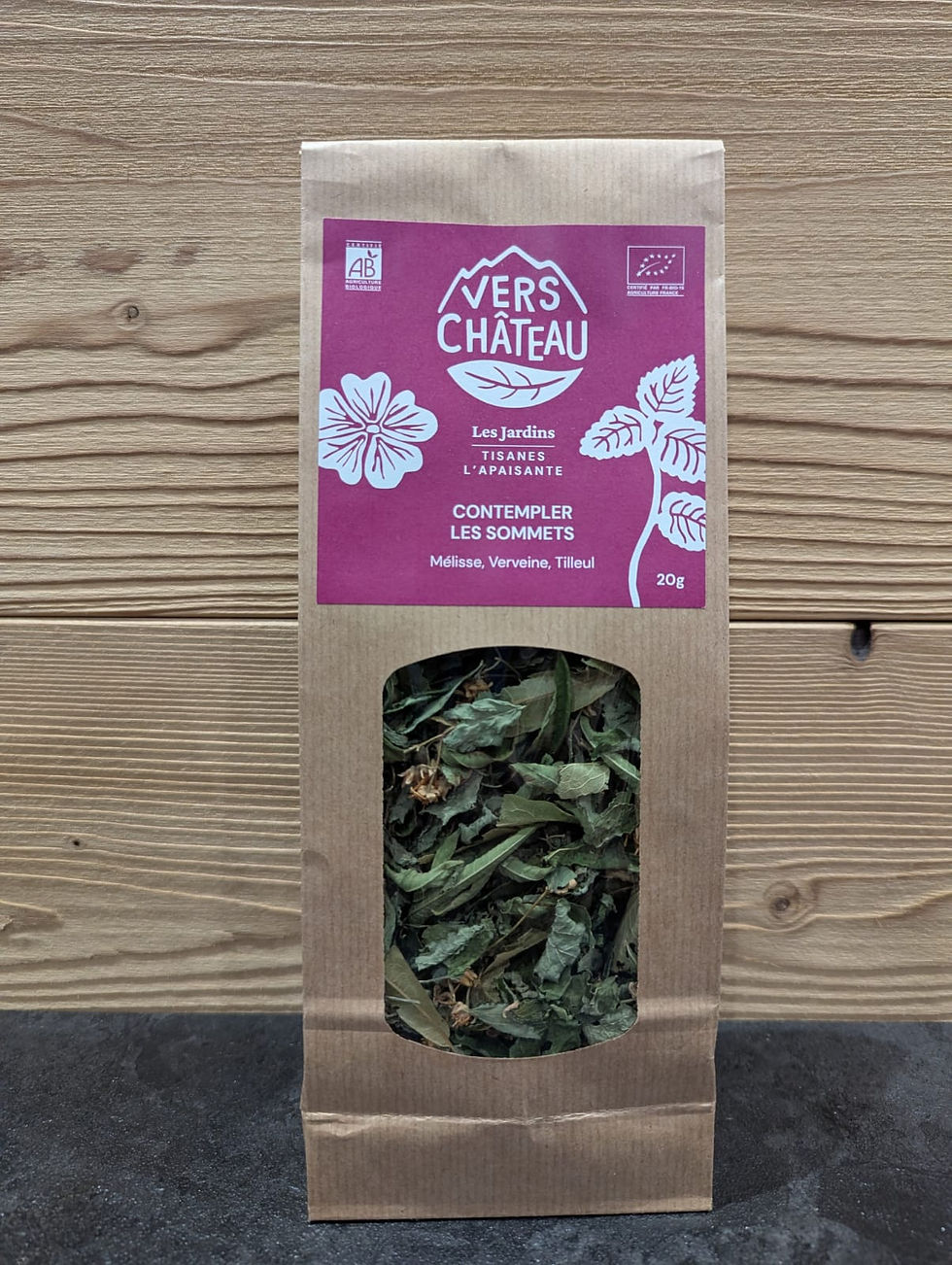 Tisane "Contempler les Sommets" - Vers Château
