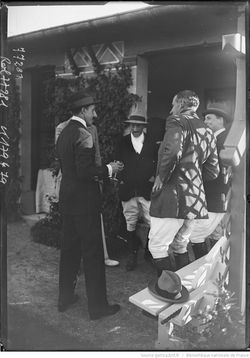 1922 - Le roi d'Espagne au polo