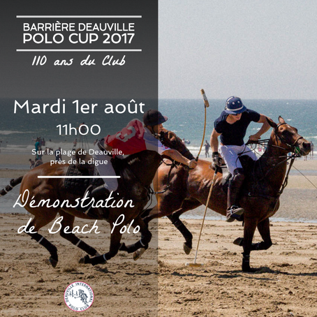 - Lancement de la Barrière Deauville Polo Club -