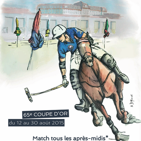Affiche Officielle – Lucien Barrière Deauville Polo Cup 2015