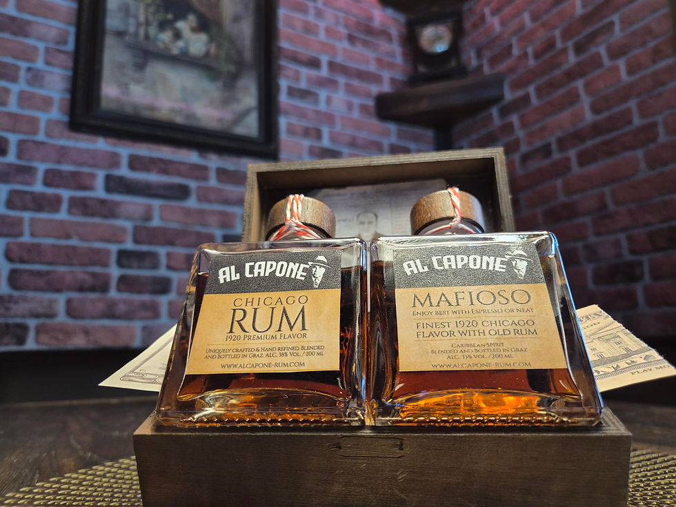 Miniaturbild: Al Capone Tasting Box, Chicago + Mafioso