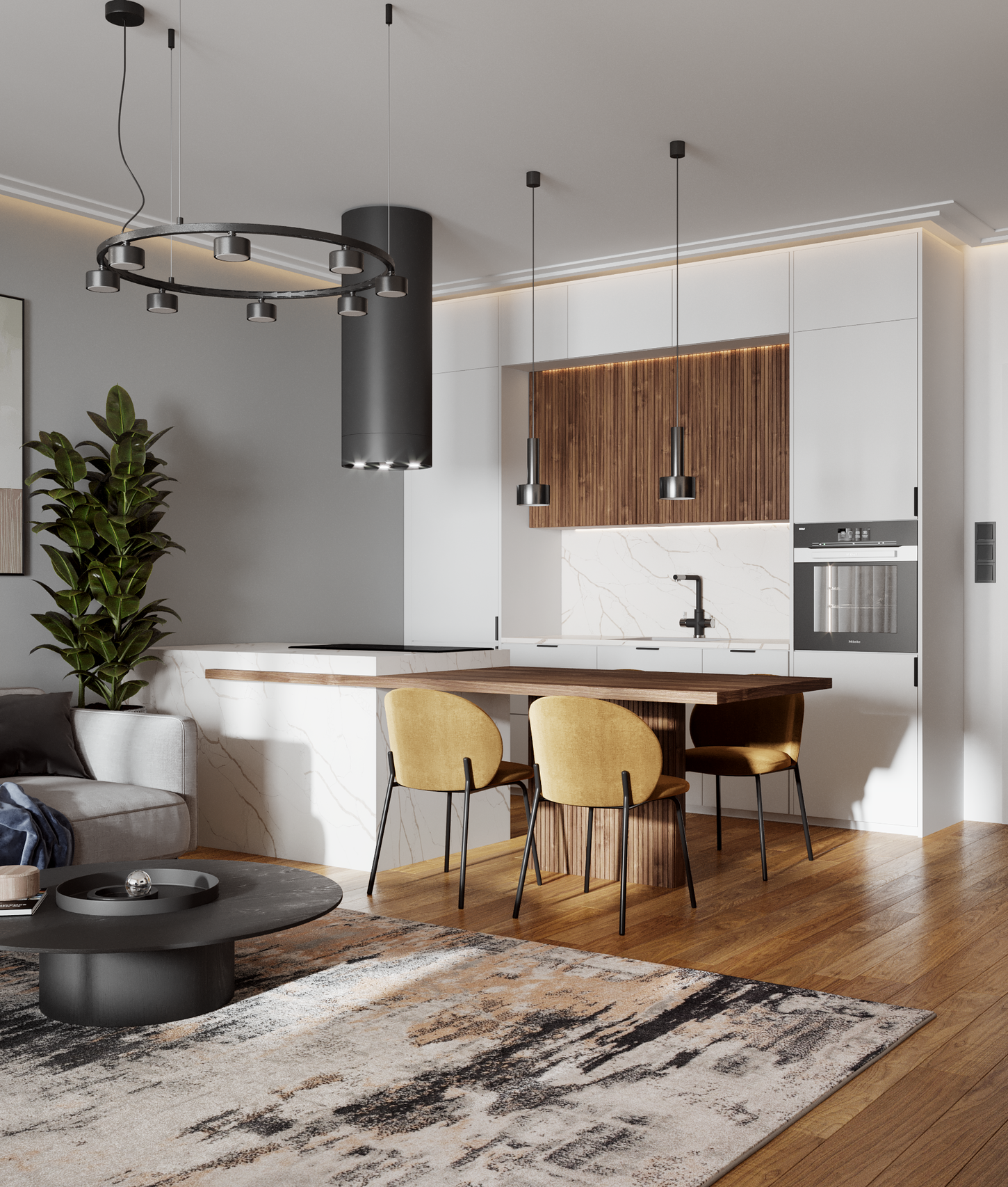 moder apartmen interior design