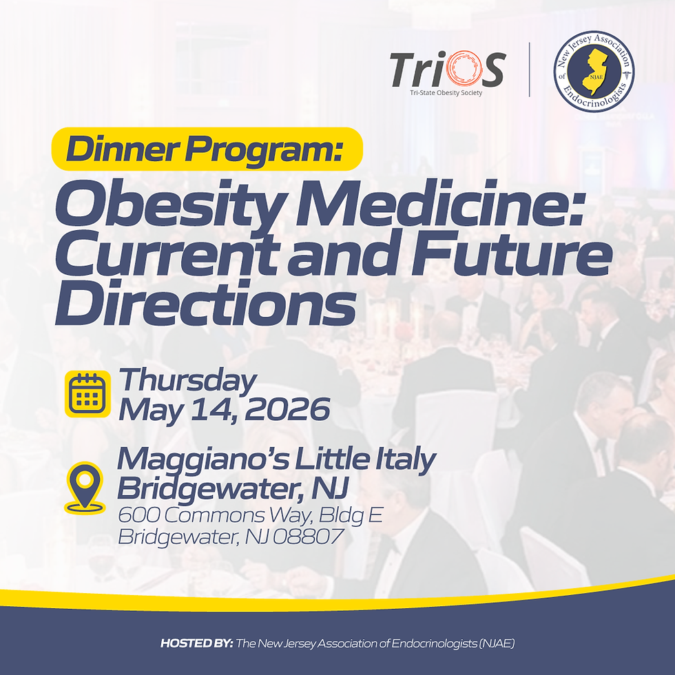 NJAE x TriOS hosts Obesity Medicine: Current and Future Directions