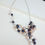 Thumbnail: Mixed Freshwater Cultured Pearl and Sterling Silver Asymmetric Necklace