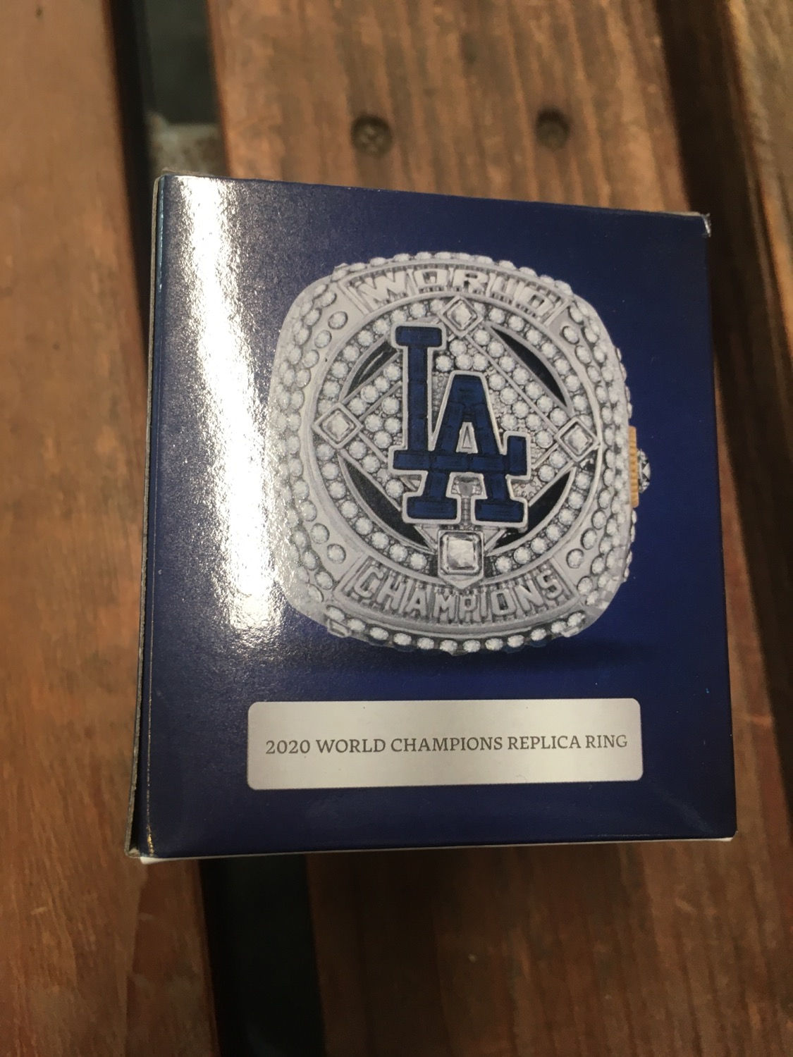 2020 World Series ring No Player From the Stadium