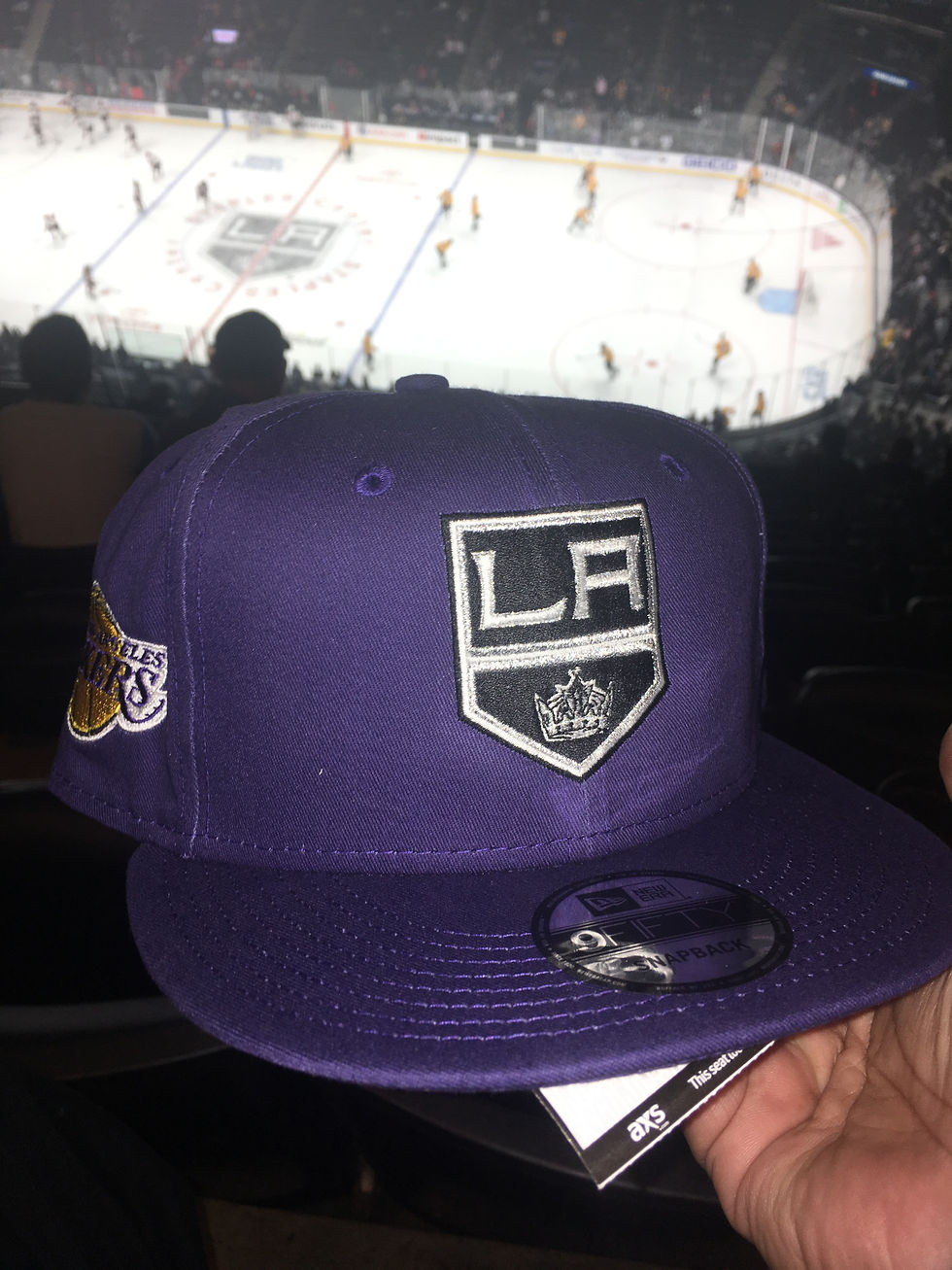 Thumbnail: 2018 Los Angeles Kings Lakers Night Hat 