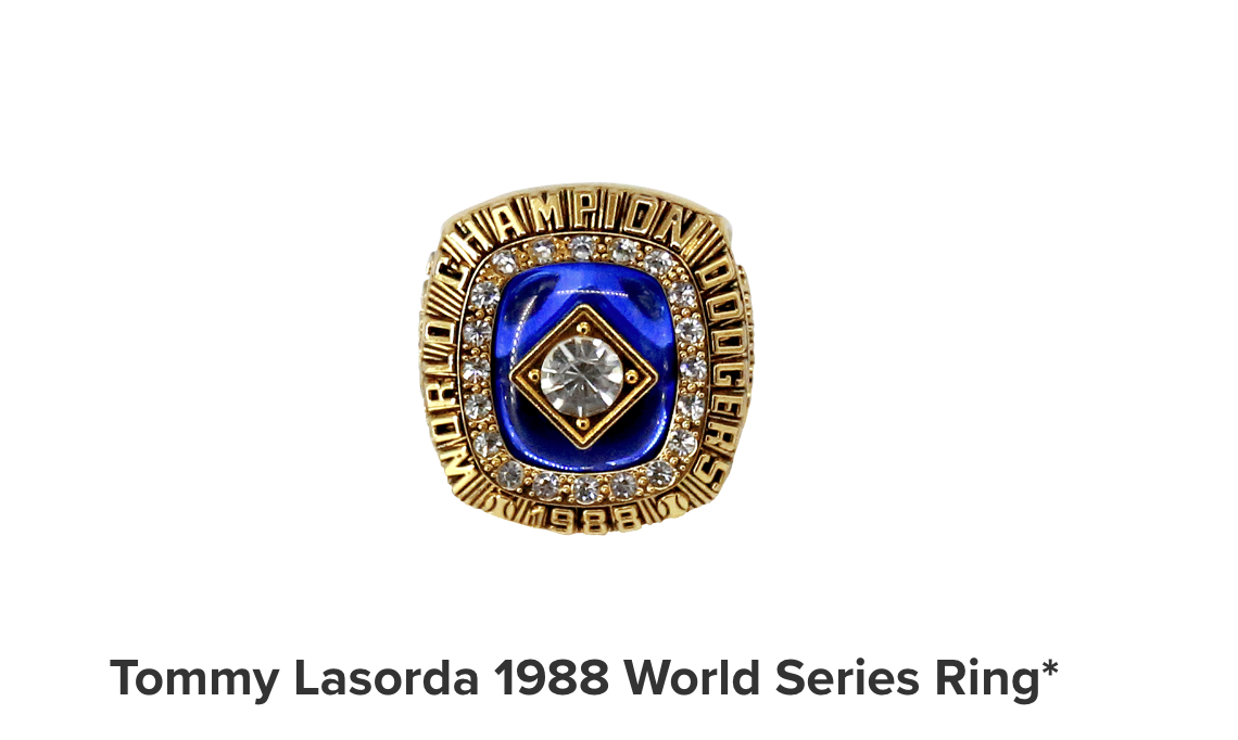 2023 Tommy Lasorda Ring presale 
