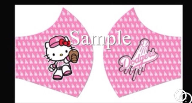 Thumbnail: 3 Masks customs both HelloKitty and one pink D