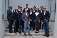 Photo de groupe entreprise Crissier Suisse immobilier — Photo corporate Cris Photography