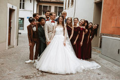 Reportage mariage naturel Suisse romande — la mariage à Neuchâtel - photographe documentaire