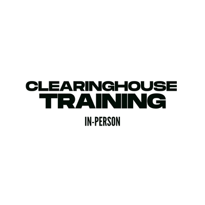 Clearinghouse Training Event