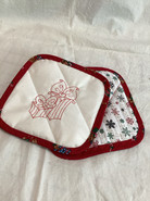 Christmas hot pads