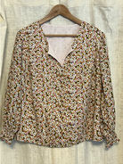 shirt with ruching