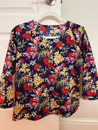 blouse using fabric from Hawaii