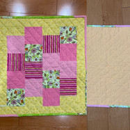  Flannel NICU preemie scrap quilt