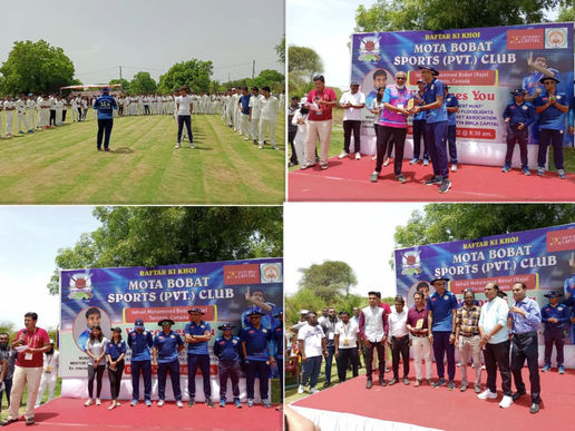 ભારતીય ક્રિકેટ ટીમના ભૂત પૂર્વ ક્રિકેટર મુનાફ પટેલની હાજરીમા 'રફતાર કી ખોજ કાર્યક્રમ યોજાયો'..