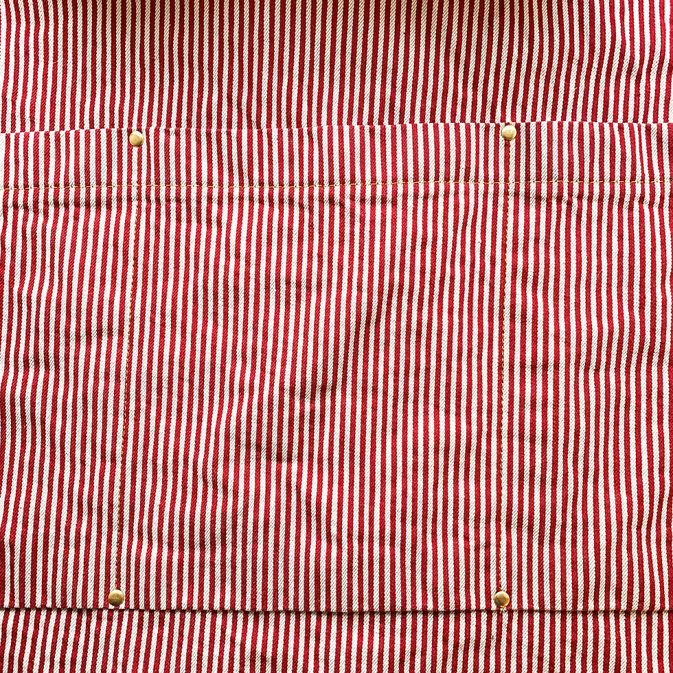 Thumbnail: Super Tough Pinstriped Gardening / Kitchen Apron 